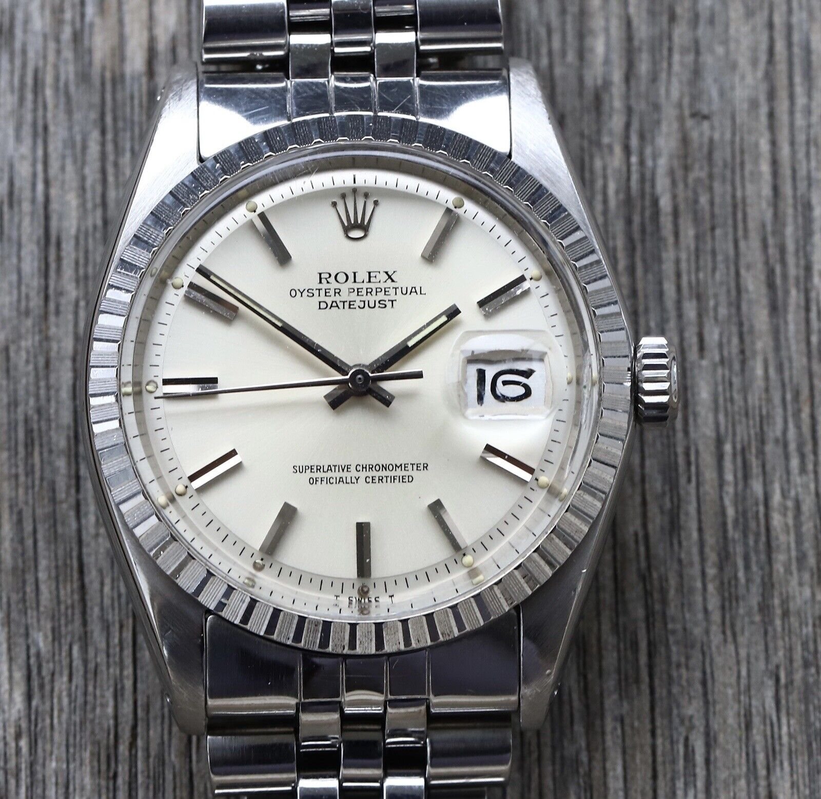 Rolex Oyster Perpetual Datejust Steel 36mm 1603 - 1974