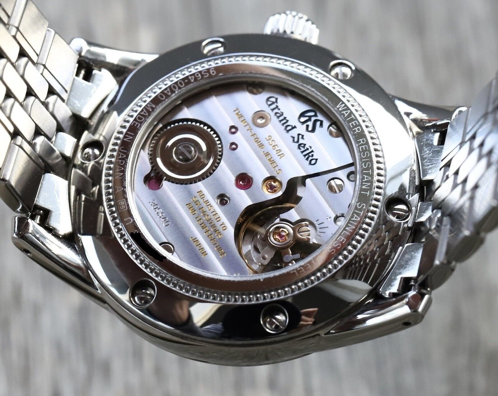 Grand Seiko SBGW035 on GS WAKO Bracelet — WATCH VAULT