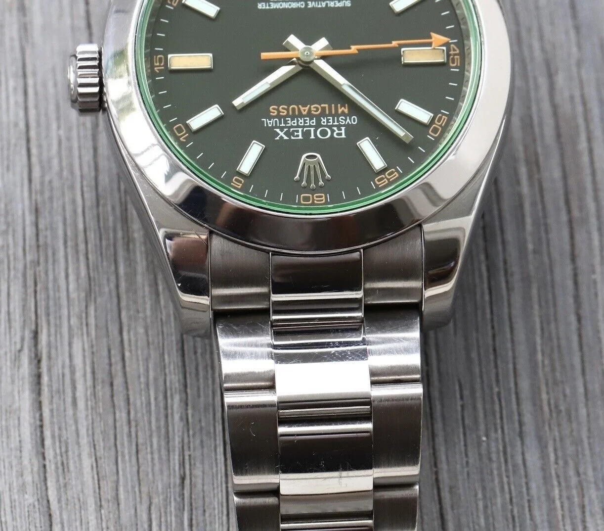 Rolex Oyster Perpetual Milgauss 116400GV 2009 — WATCH VAULT