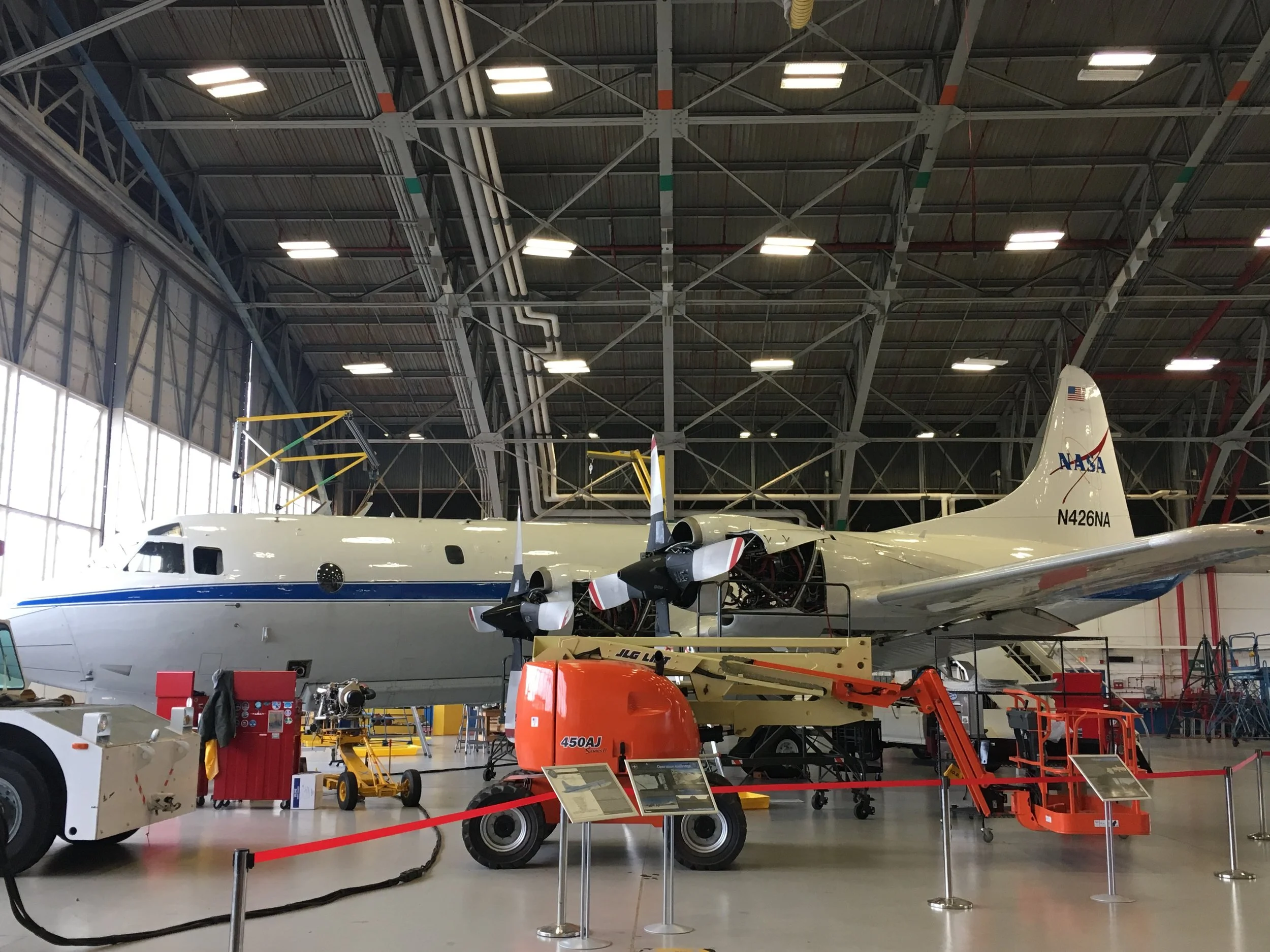 NASA P-3 Orion Flying Laboratory.