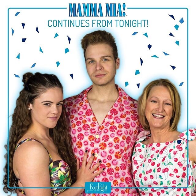 Our Dynamos and Dynabros are back again tonight 🥳 Get your tickets via @geelongartscentre and join us for the party musical of the Summer ☀️ #mammamia #mammamiageelong #abba #dancingqueen #geelong #geelongtheatre #mammamiageelong