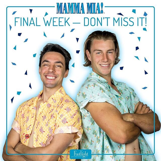 We are back TOMORROW at the @geelongartscentre 🍹Give us your best MAMMA MIA emoji if we will see you in the audience this weekend 🌊 #mammamia #mammamiamusical #abba #dancingqueen #geelong #geelongtheatre #mammamiageelong