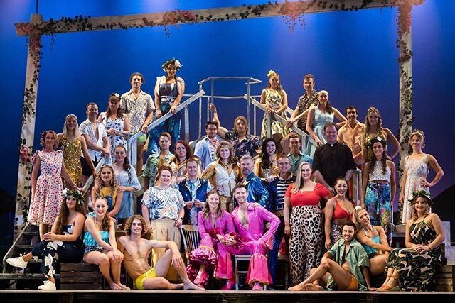 The curtain closed on Mamma Mia yesterday and we would like to thank everyone who made this production possible. From the @geelongartscentre to our Sunday sewers and each audience member who filled our hearts each night, it was an absolute pleasure. 