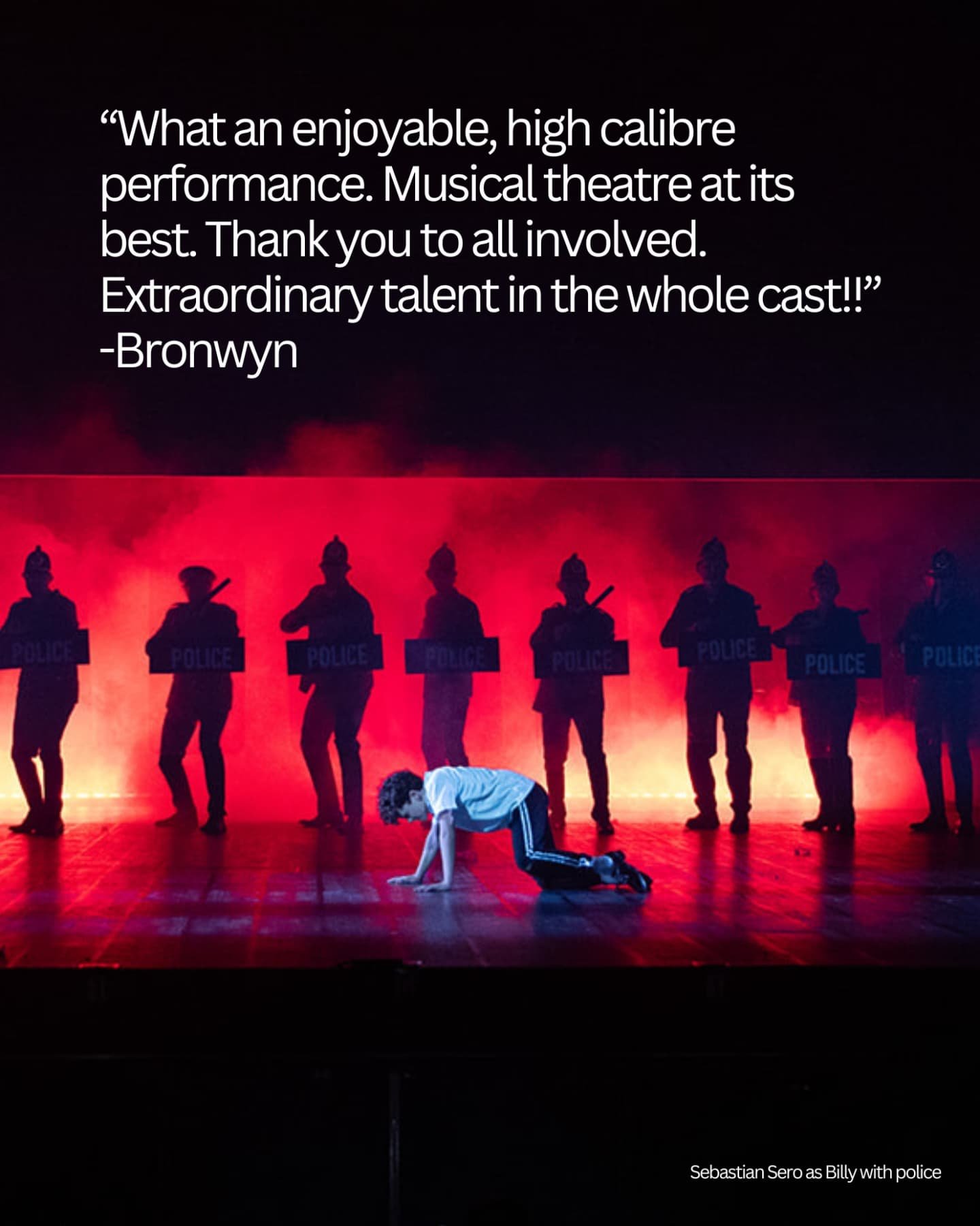 &quot;See ya, Billy!&quot;

Thank you to everyone who came along to @geelongartscentre to enjoy the magic of Billy Elliot with us, and who shared their kind feedback with us online! We're so glad our audiences enjoyed watching this production as much