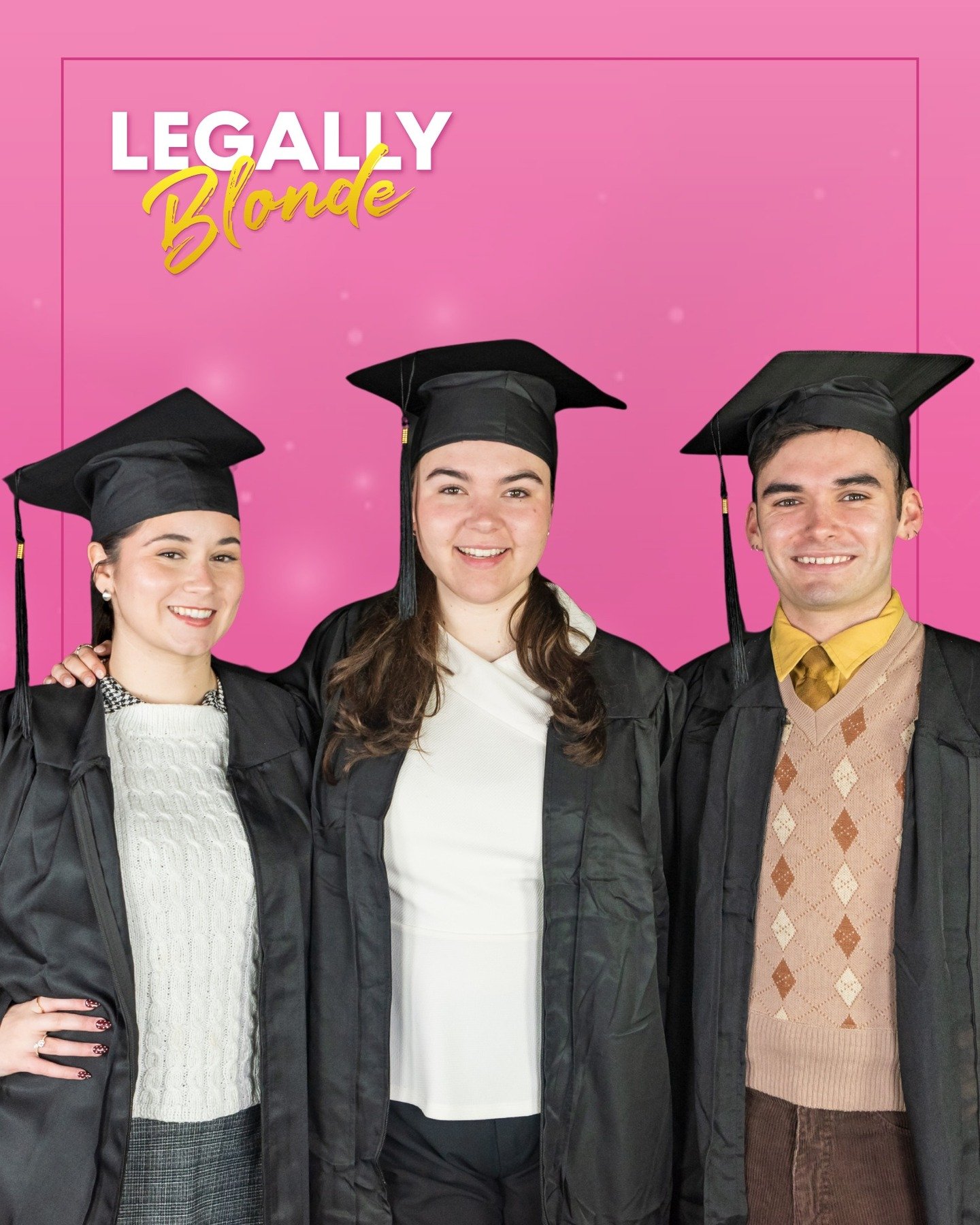 School&rsquo;s out! It&rsquo;s time to meet some of our Harvard graduates. Snap up your tickets at @geelongartscentre (link in bio) and see them graduate live in Legally Blonde!

Pictured &ndash; Kaitlyn Eastwood, Alannah Farrar, James Romeo, Delanee