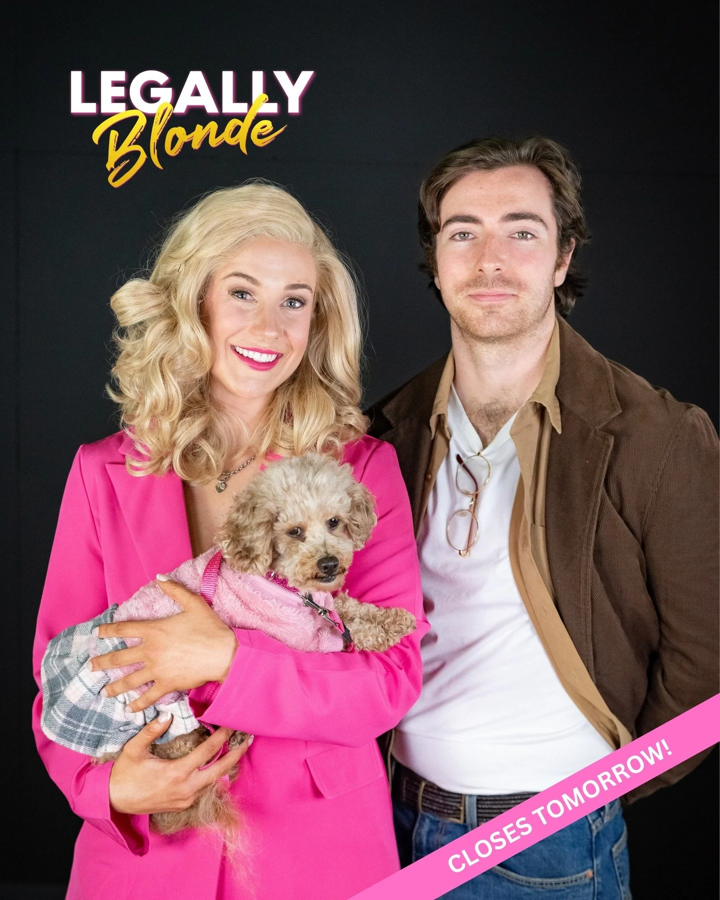 CLOSES TOMORROW!

There are limited last-minute opportunities left to see Legally Blonde on stage at @geelongartscentre 

Final shows 7.30 tonight and 1.30pm and 7.30pm tomorrow.