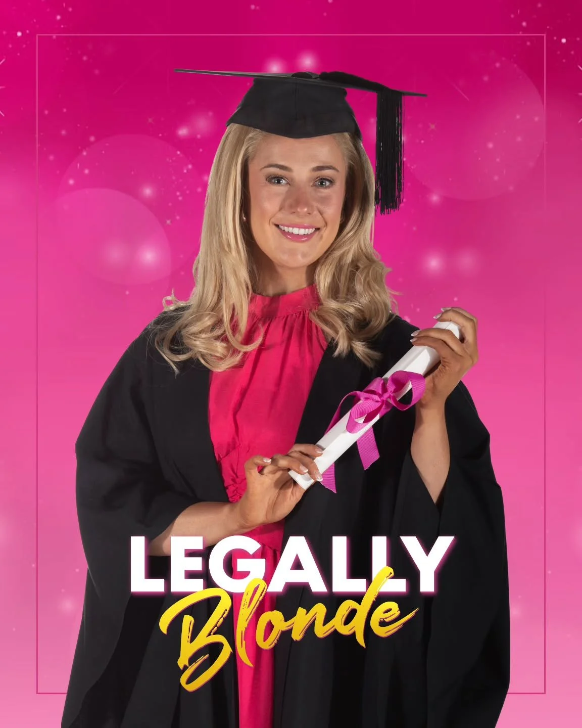 "Being true to yourself never goes out out style!"

It's graduation day - final performances of Legally Blonde at 1.30pm and 7.30pm today at @geelongartscentre