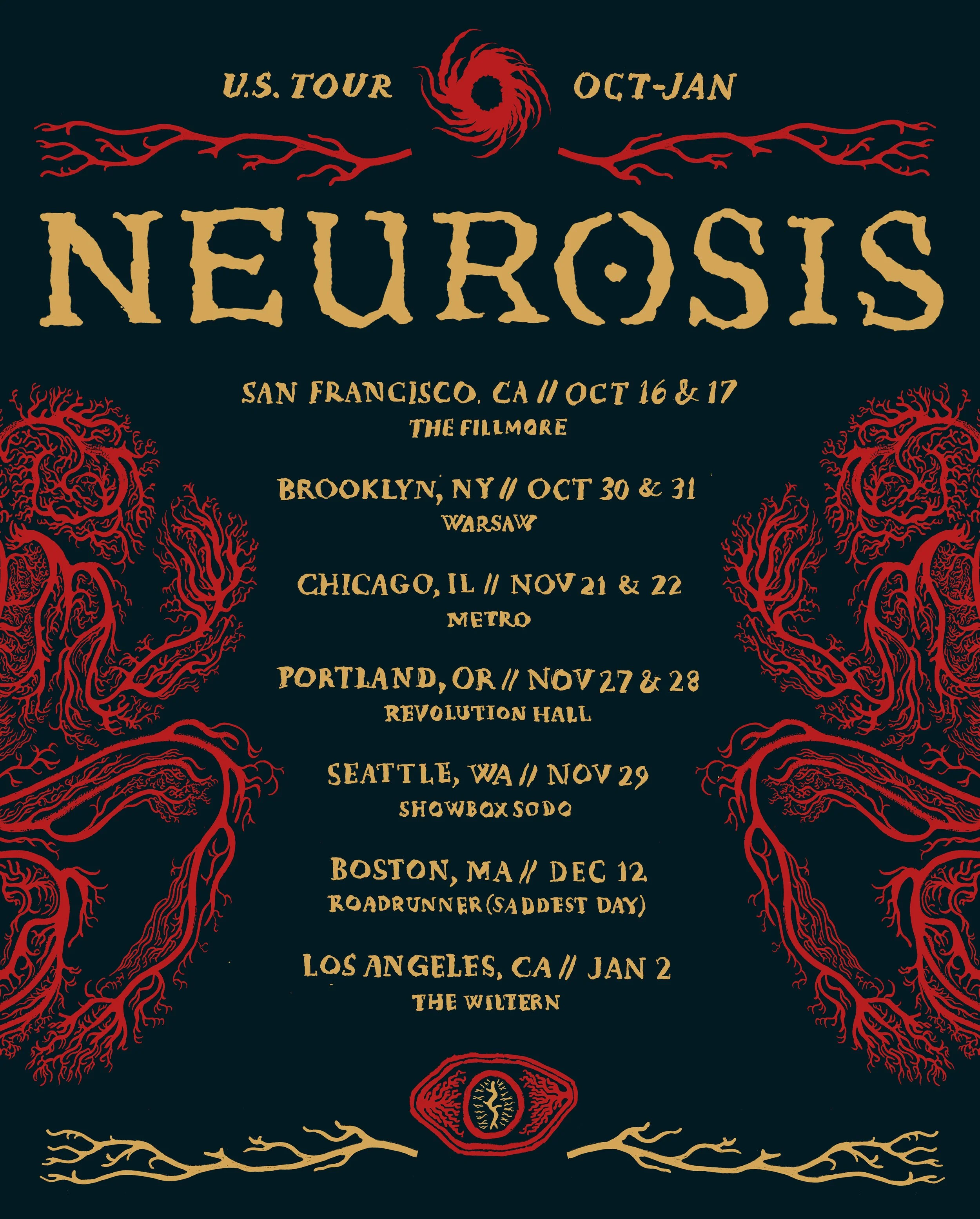 Neurosis Announce New tour Dates