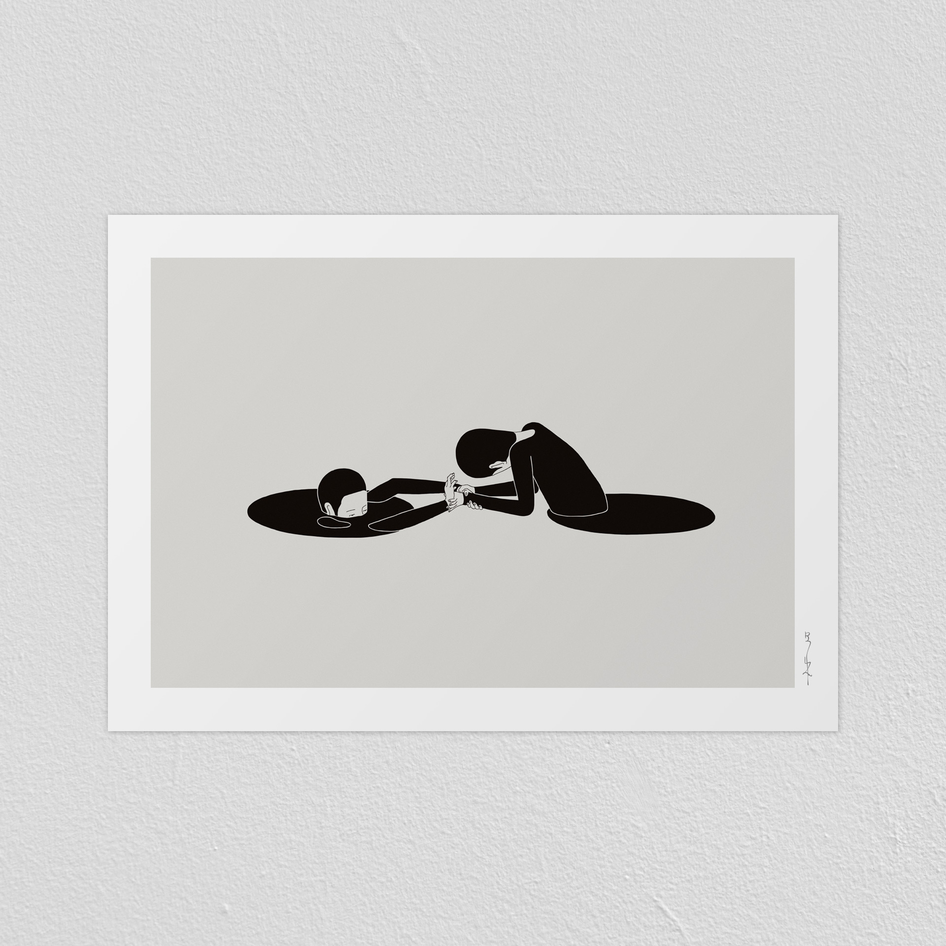 GPR-0001 '안쪽의 내부에서' 리마스터드 오픈 에디션 (A3) 가격: 80,000원 (배송비 포함)