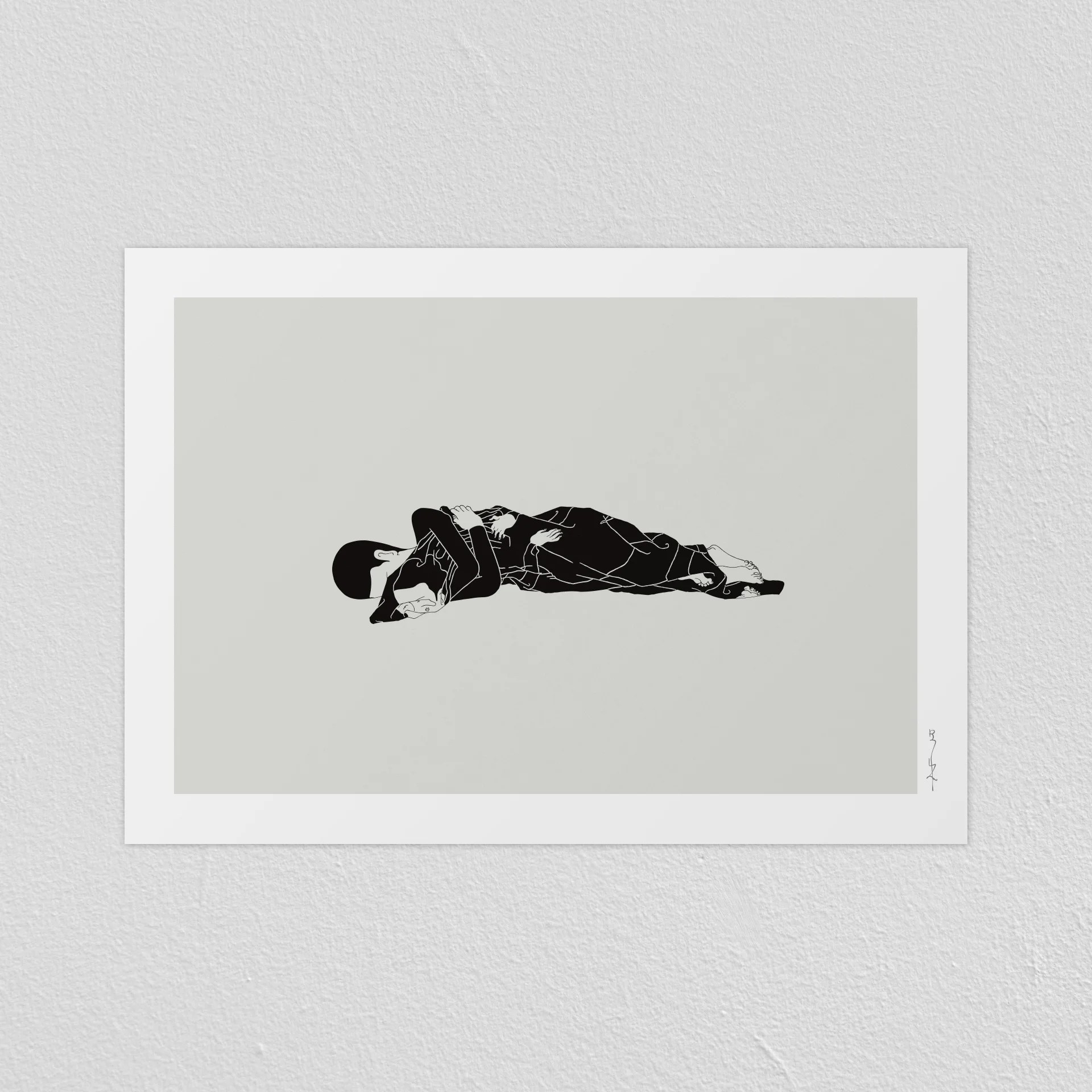 GPR-0017 '너로된 이불' 리마스터드 오픈 에디션 (A3) 가격: 80,000원 (배송비 포함)