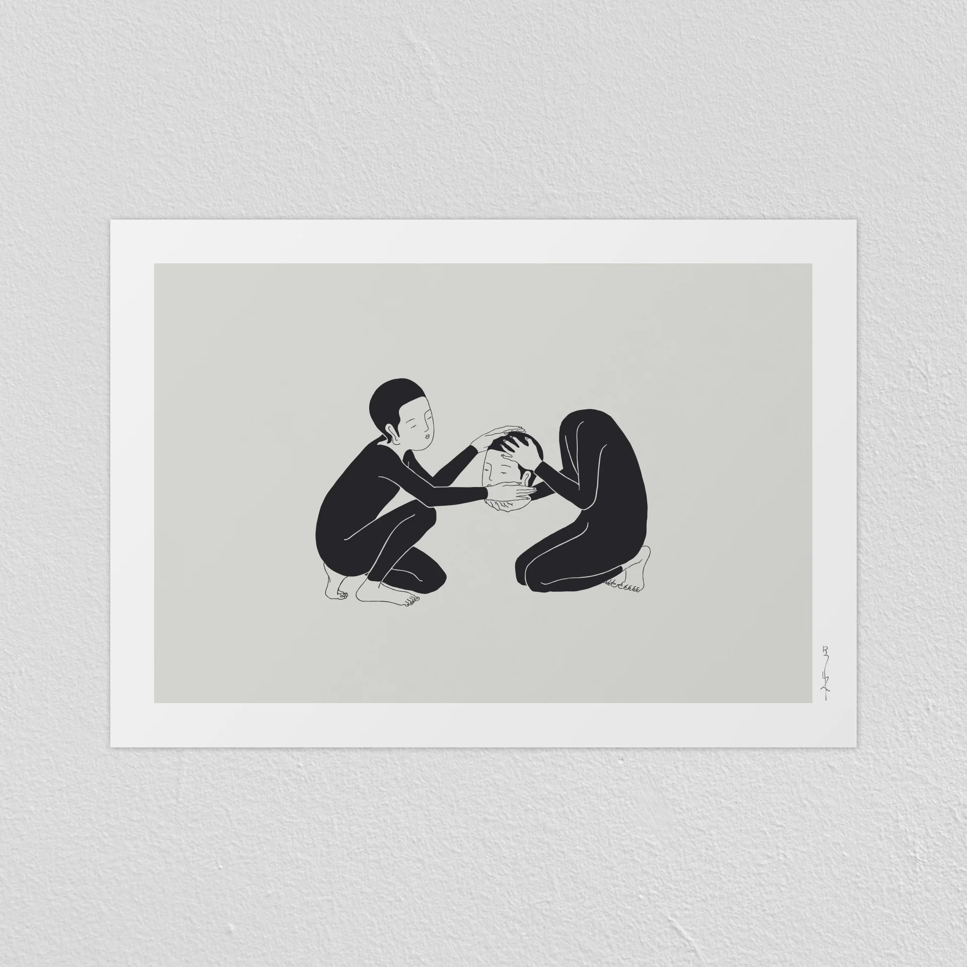 GPR-0029 '잘 부탁합니다' 리마스터드 오픈 에디션 (A3) 가격: 80,000원 (배송비 포함)