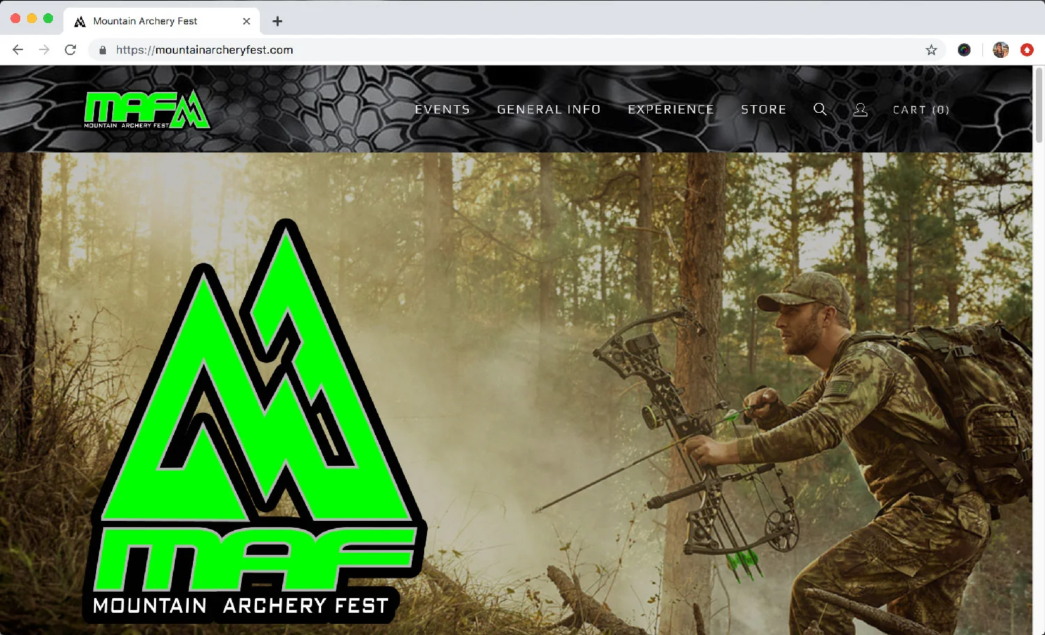 Design & Branding Mountain Archery Fest The Wild Initiative