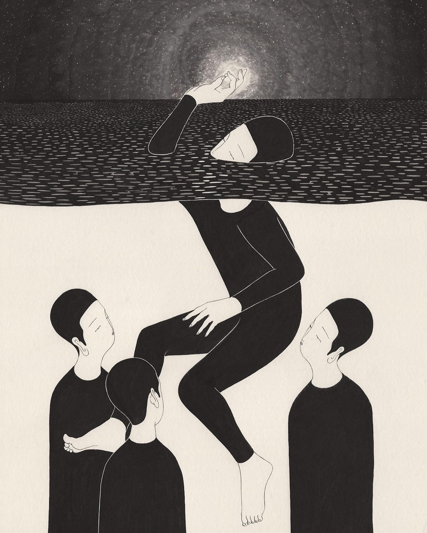 &lt;예술가 되기 / Being an artist&gt;, 2017