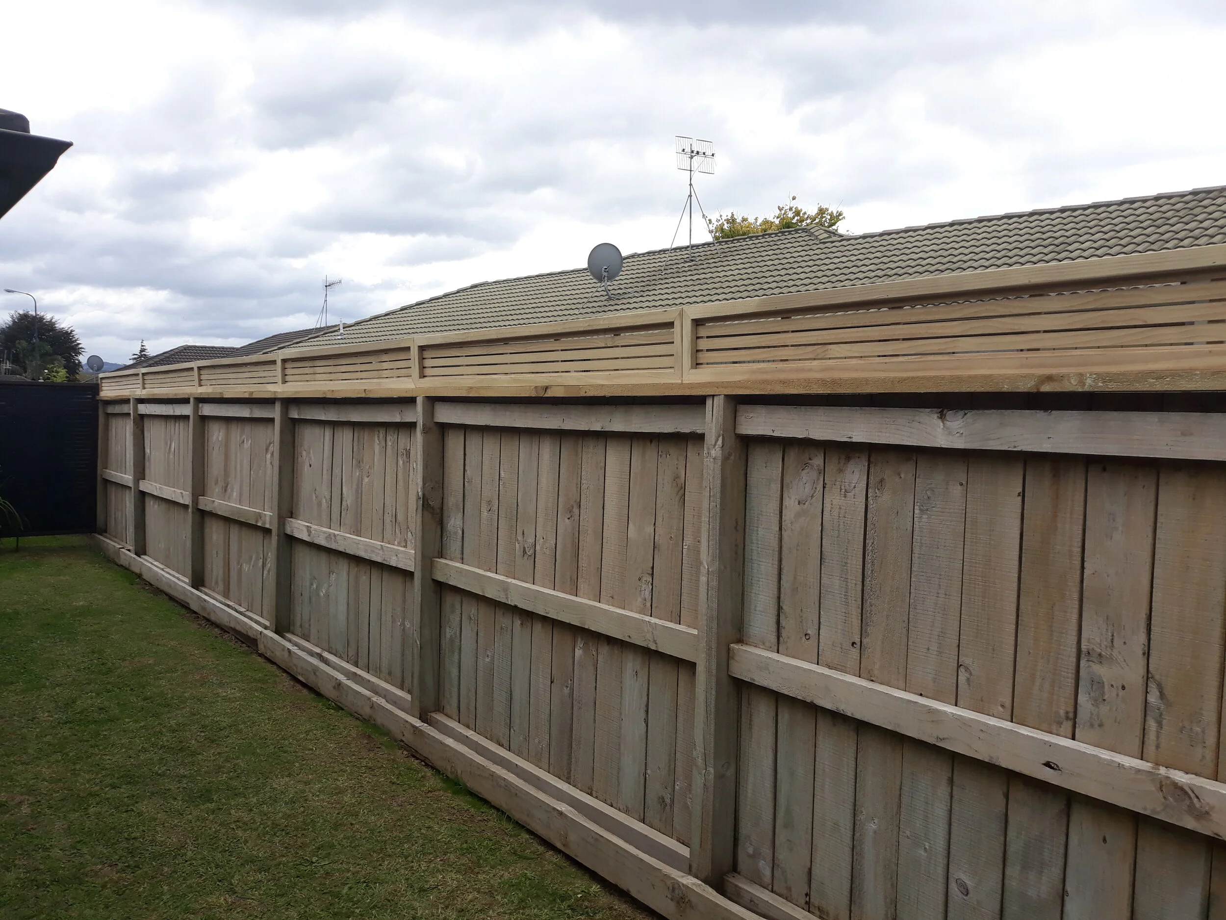 Custom Trellis Privacy Fence Trellis Feature Panels Screens