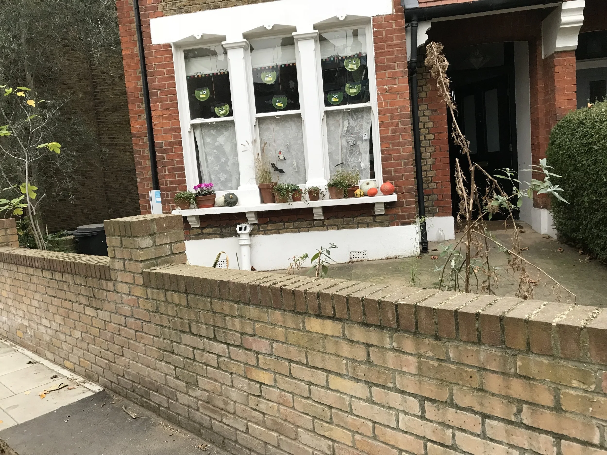 Cheap brick wall