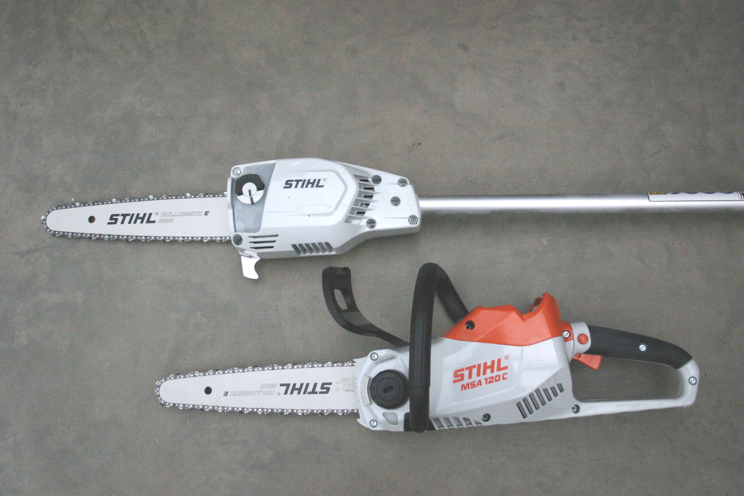 Stihl Mini Chainsaw and Pole Pruner review — Laetitia Maklouf