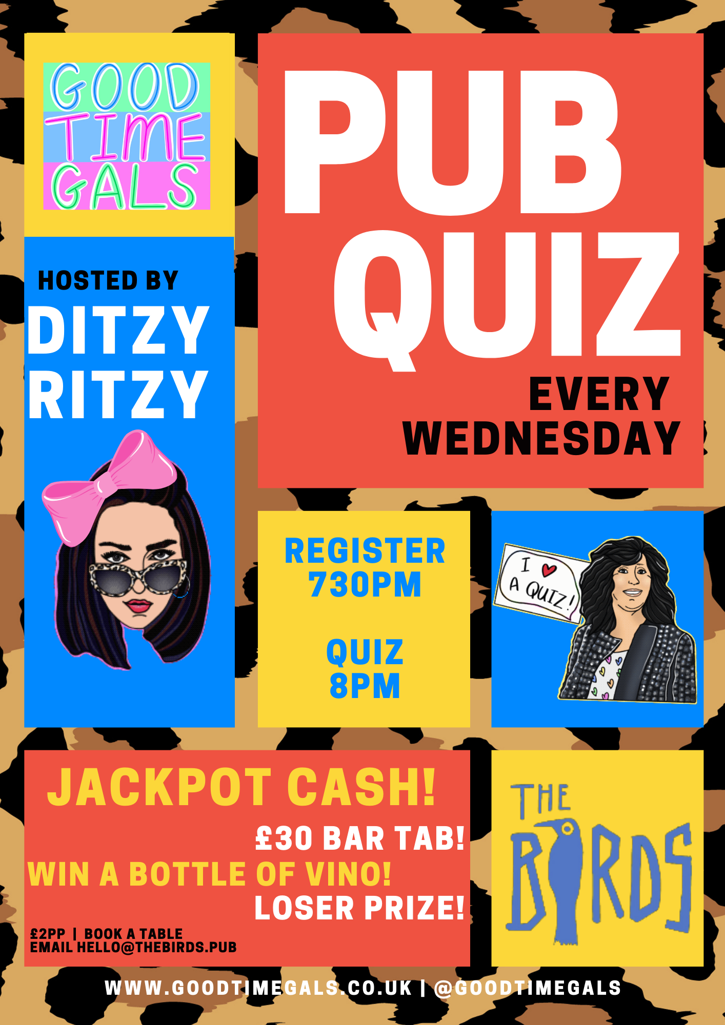 Good Time Gals Pub Quiz