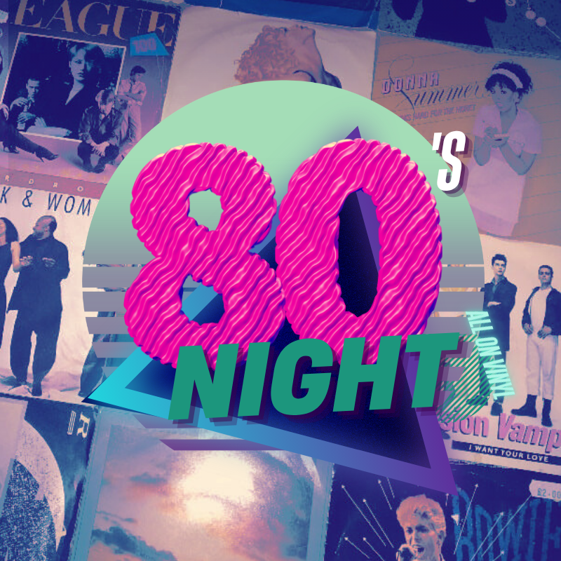 DJ Buddy Jack's 80's Night