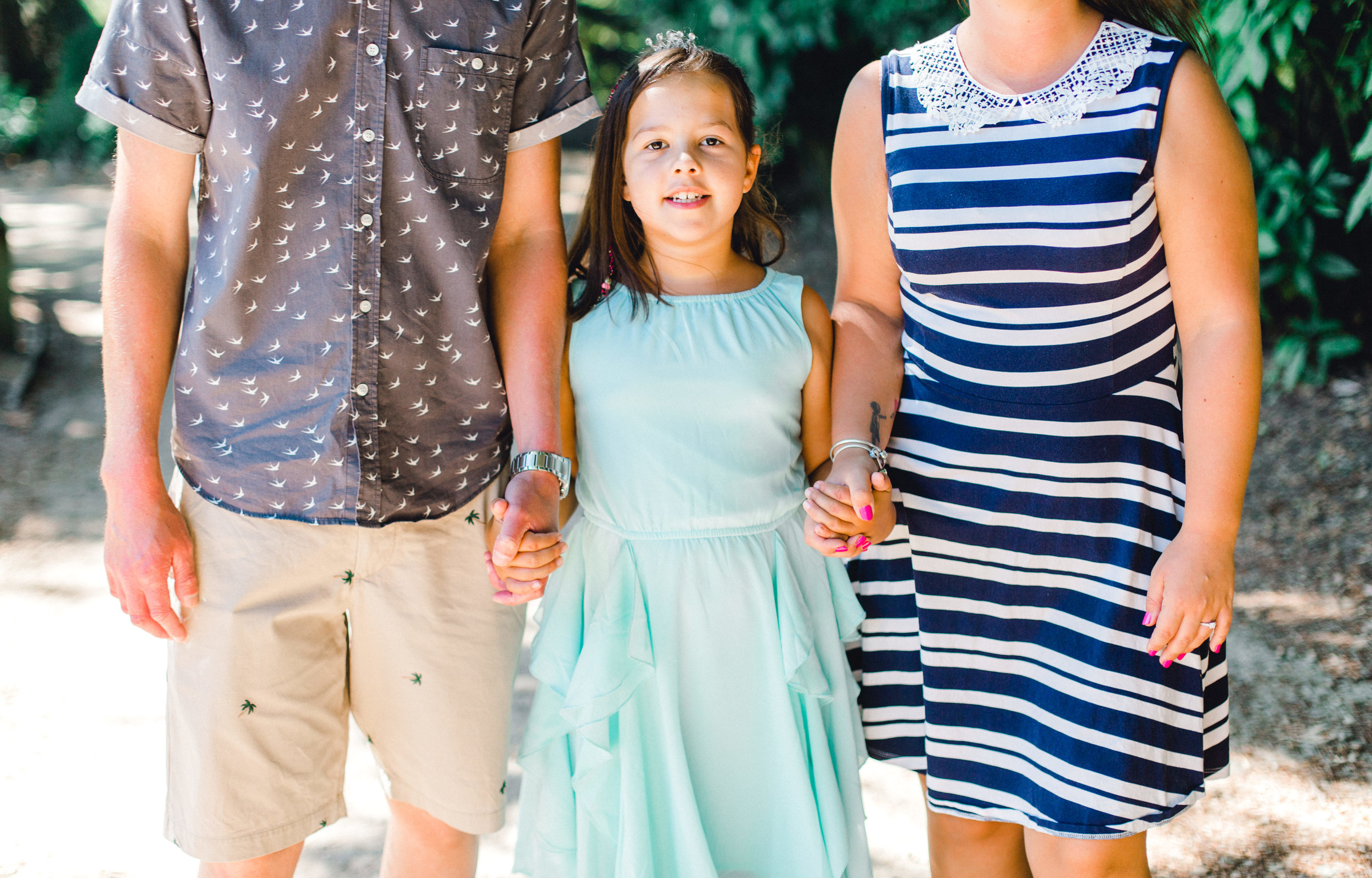 Creative family photos at Fletcher Moss