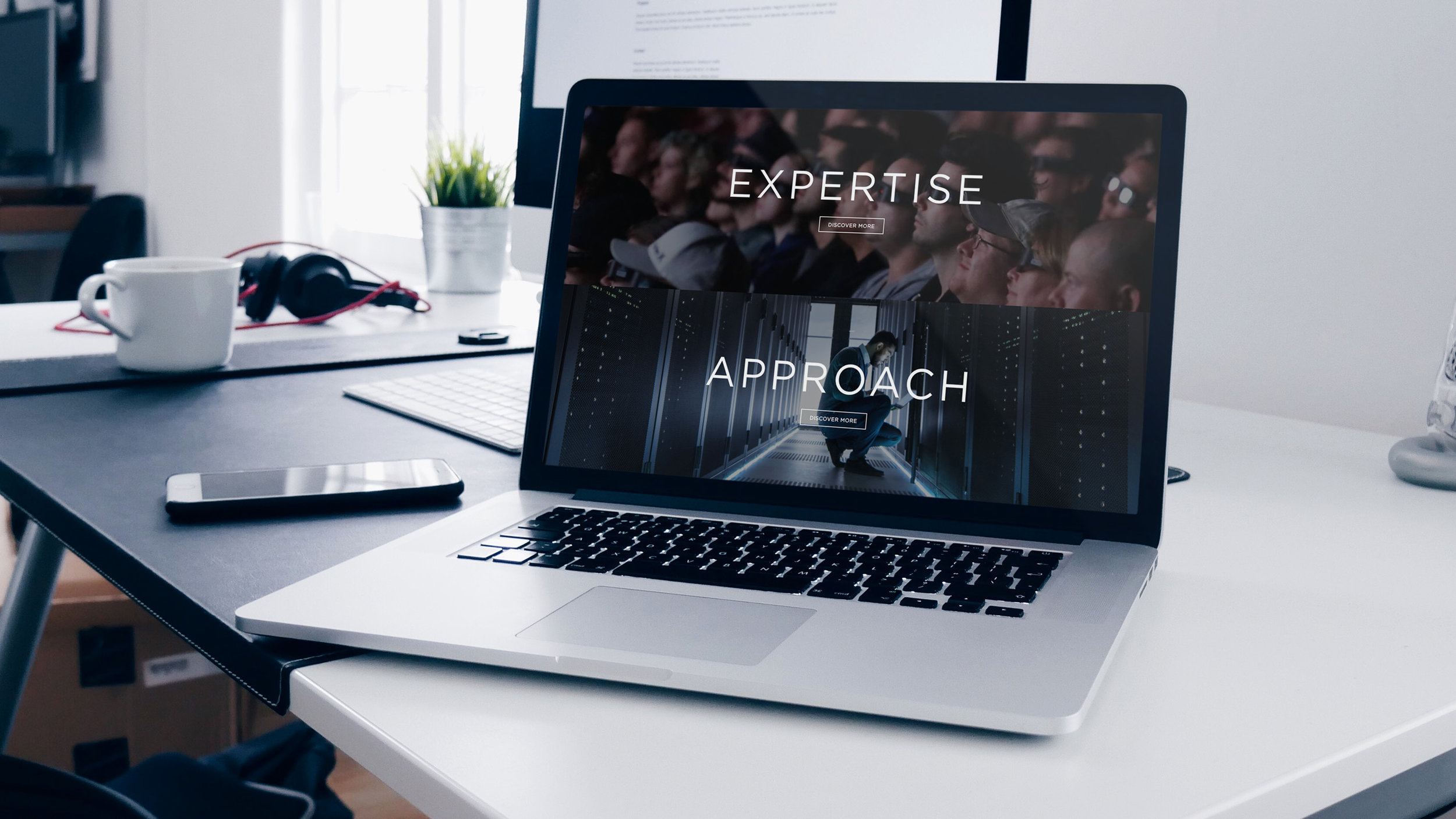 Wavemetrix Website on Laptop