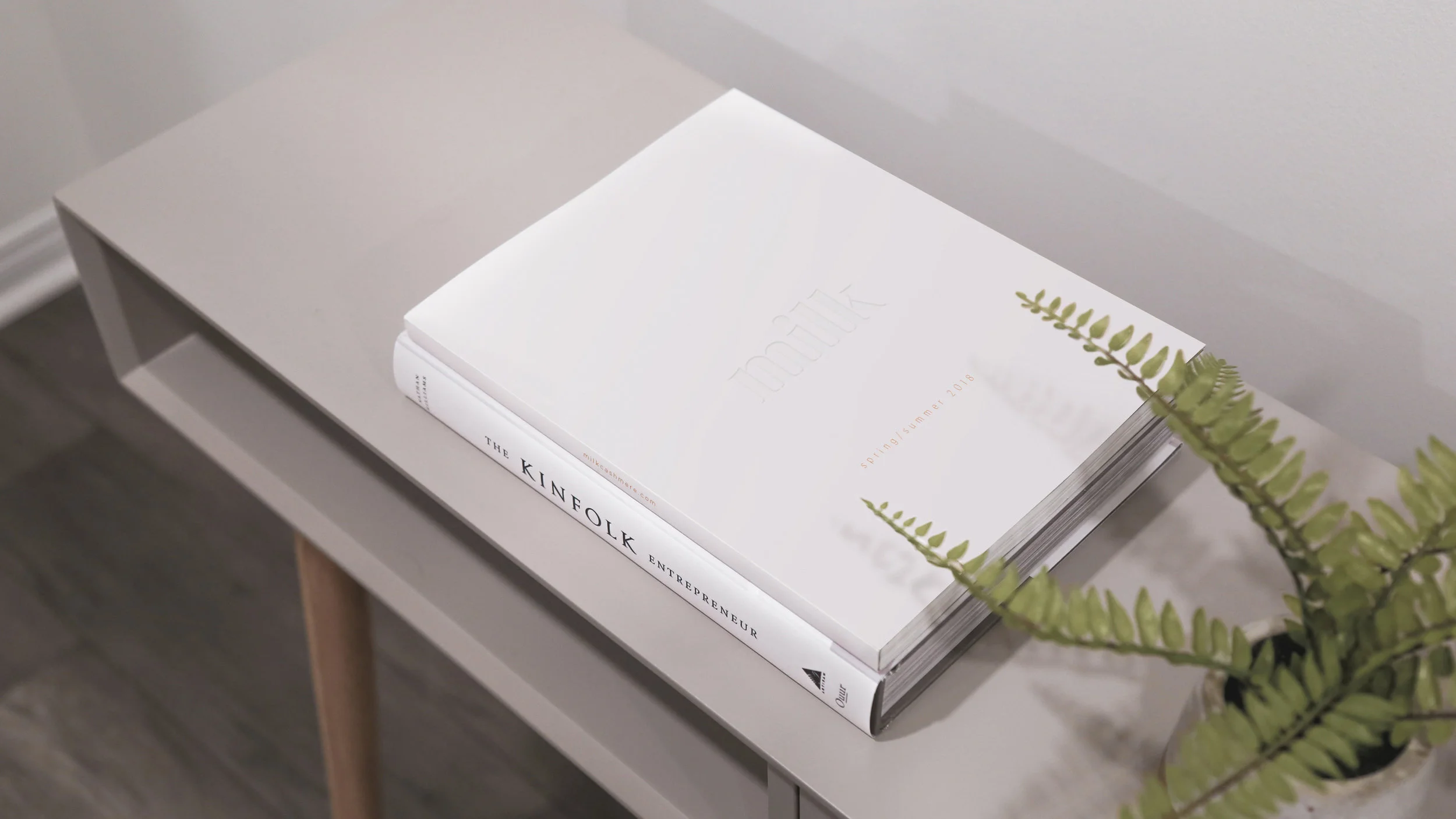 Milk Cashmere Minimal Look Book