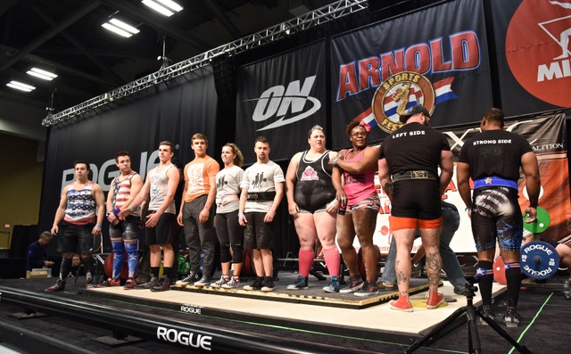 2019 ARNOLD SPORTS FESTIVAL - DOUBLE DEADLIFT COMPETITORS