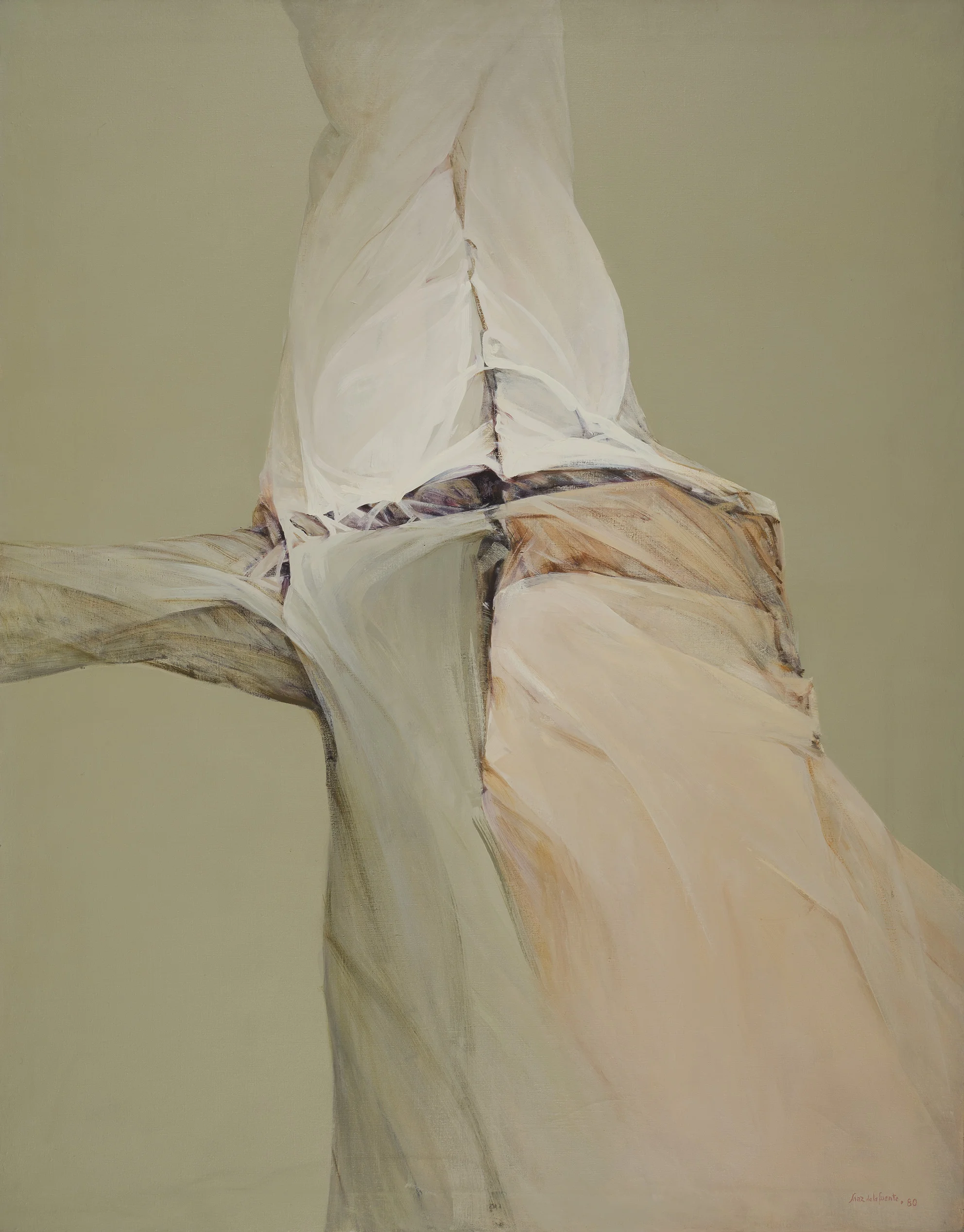 Sin título. 1980 Óleo sobre lino. 146 x 114 cm