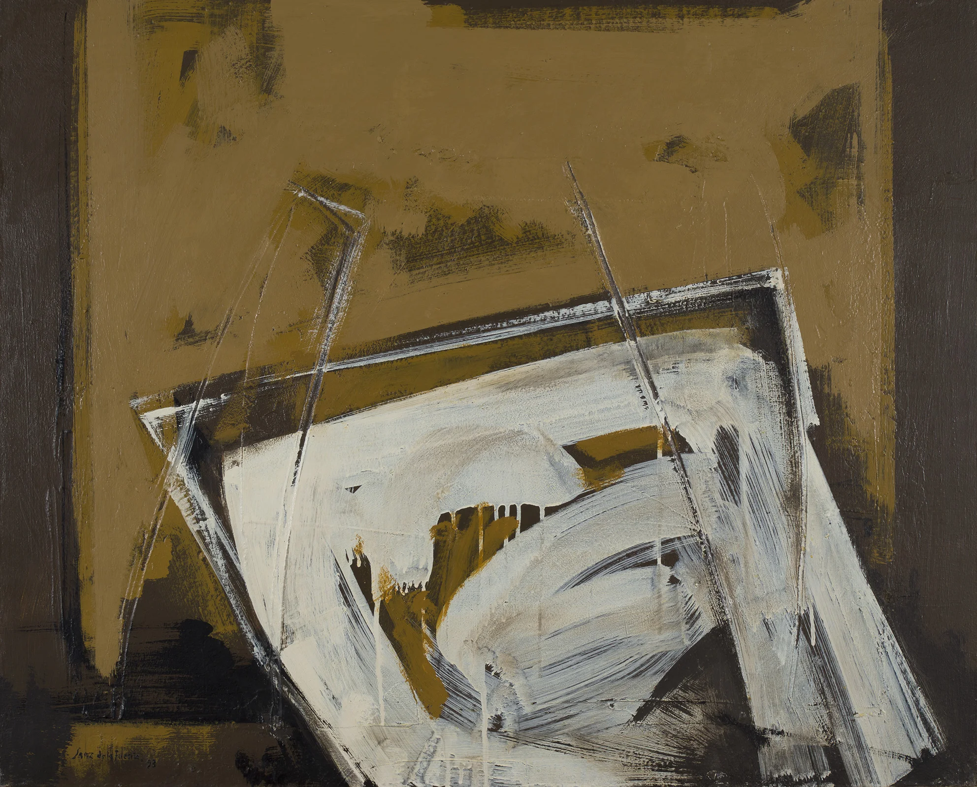 Sin título. 1993 Óleo sobre tabla. 65 x 81 cm