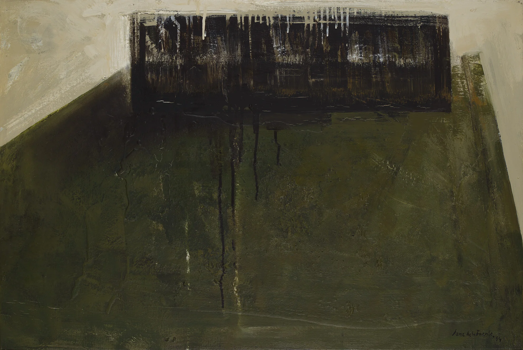 Sin título. 1994 Óleo sobre lino. 54 x 81 cm