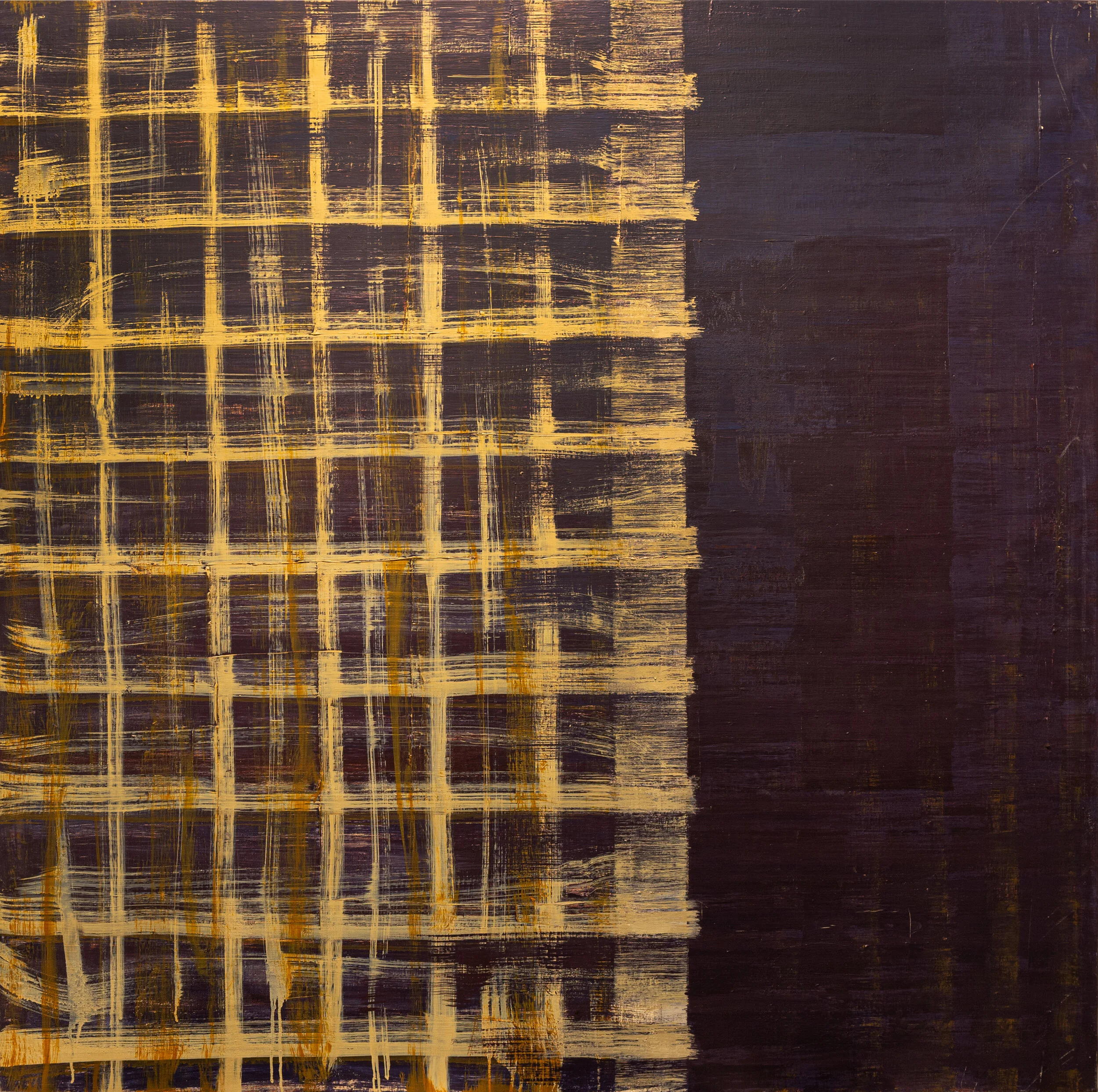  Sin título.&nbsp;2004  Óleo sobre lino.&nbsp;130 x 130 cm 