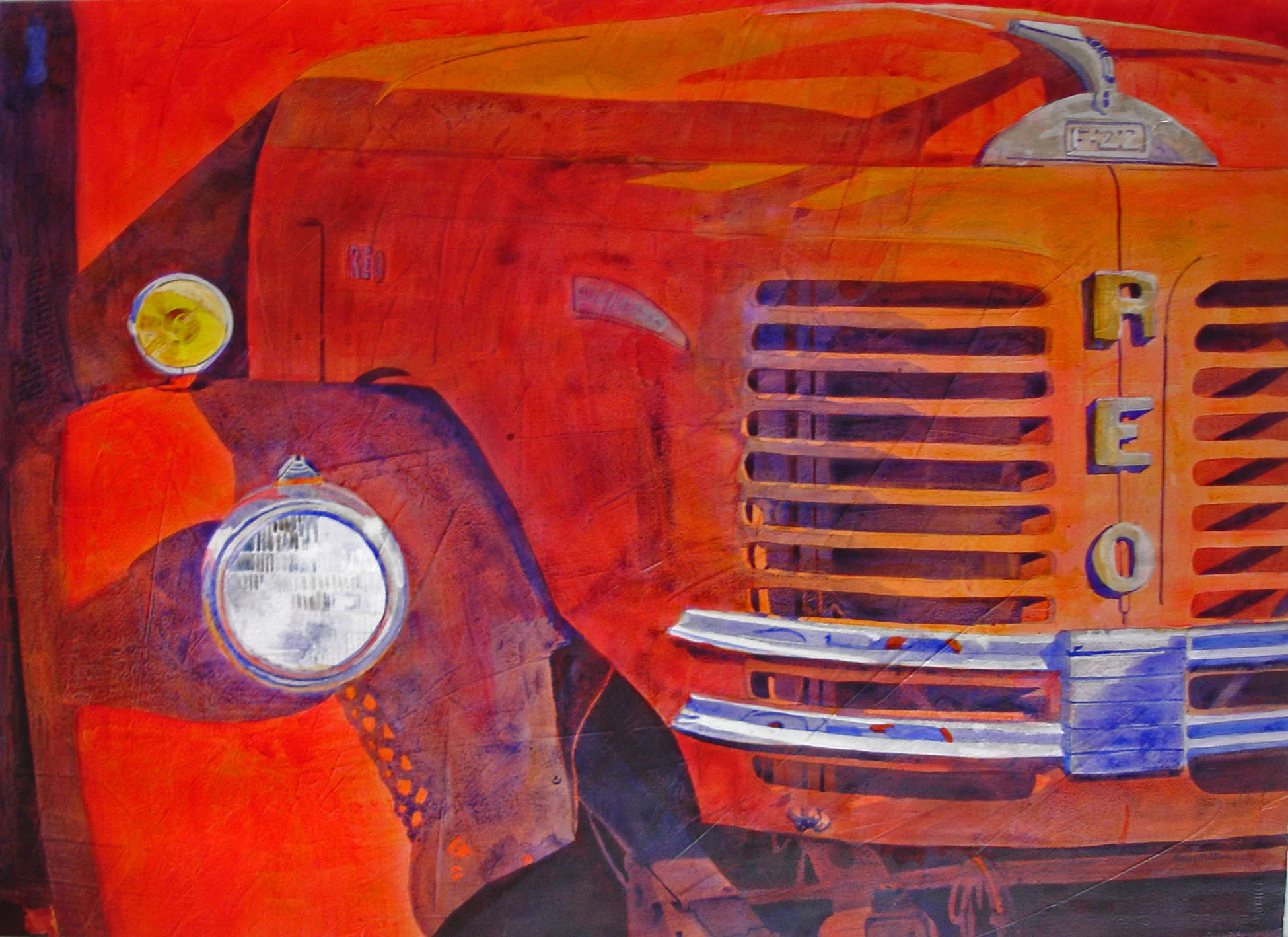 Old REO 2016 Award of Merit Virginia Watercolor Society Gloucester, Virginia