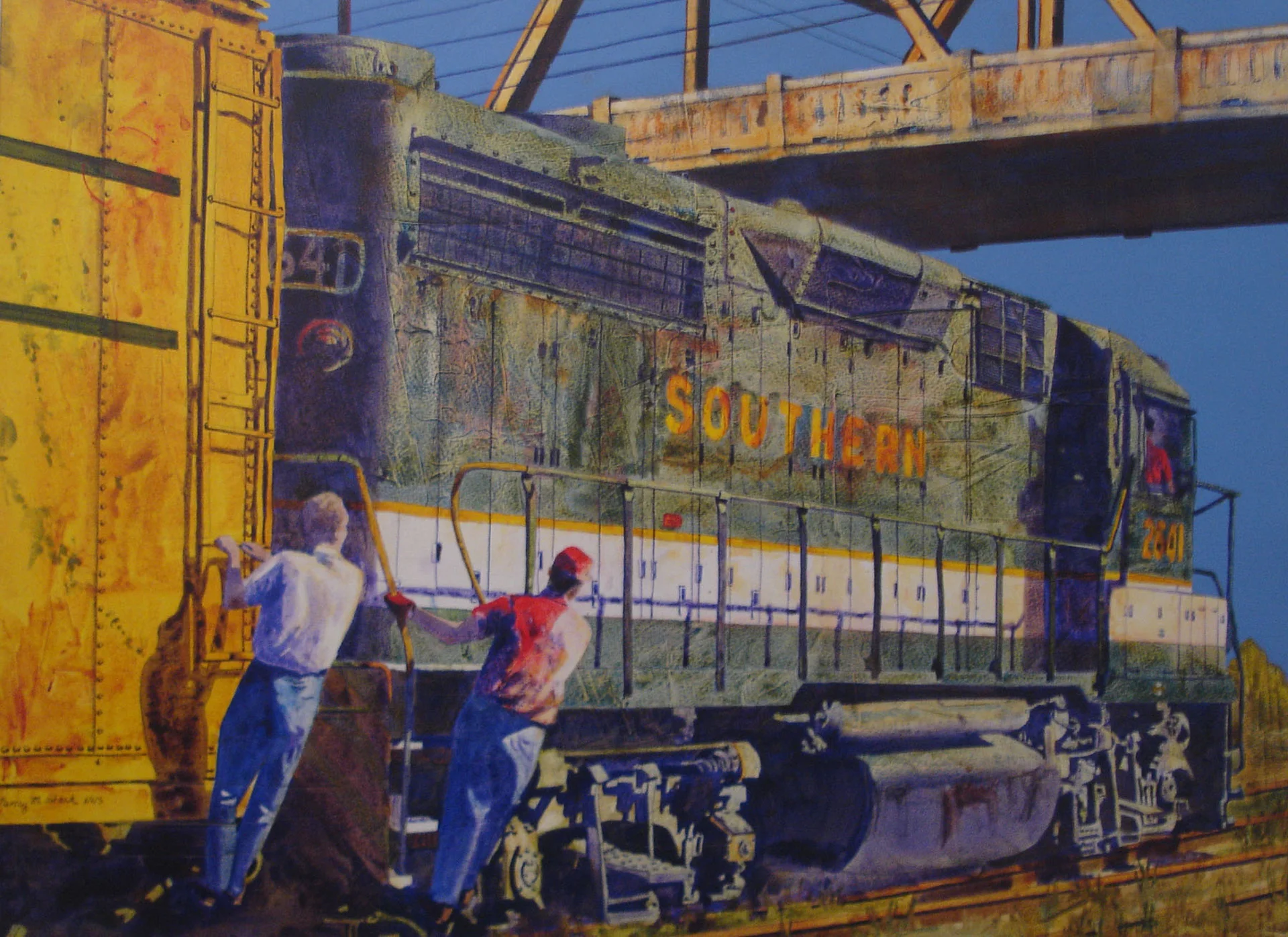 Yard Work 2017 Blick Award Missouri Watercolor Society St. Louis, Missouri