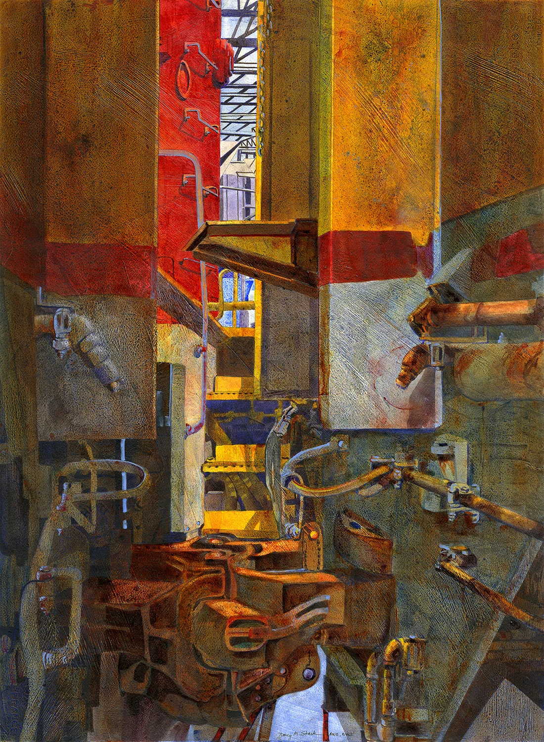 The Space Between 2016 Morris Shubin Memorial Award American Watercolor Society New York, New York