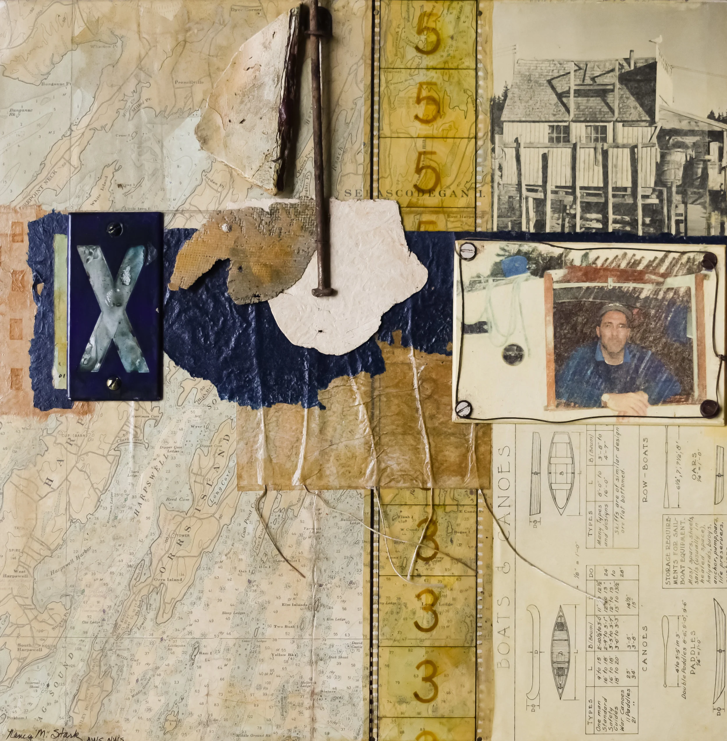 Come Sail Away 2017 First Place Mixed Media Expressions, Piedmont Art Center Martinsville, Virginia
