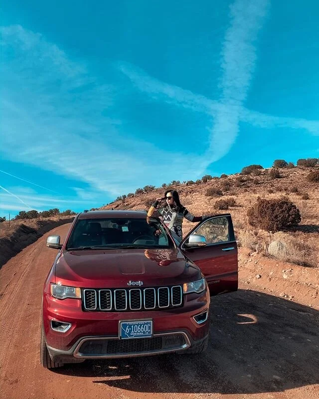 swear that I&rsquo;m not a reckless driver 🚗

#ValentineWanderinNewMexico #ValentineWanderlust