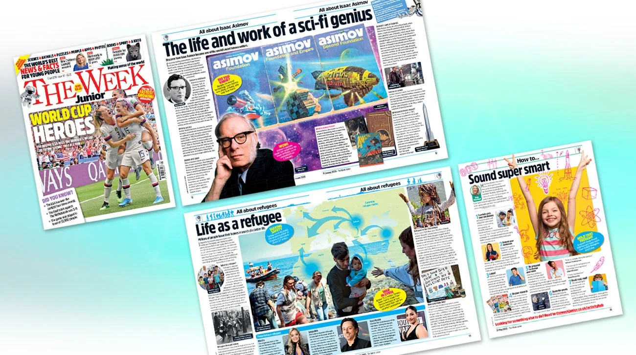 The Week Junior Feature Spreads