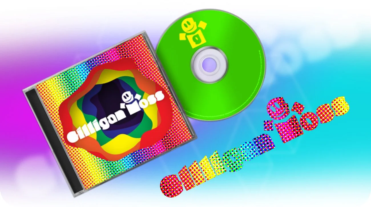 CD artwork and logo treatments