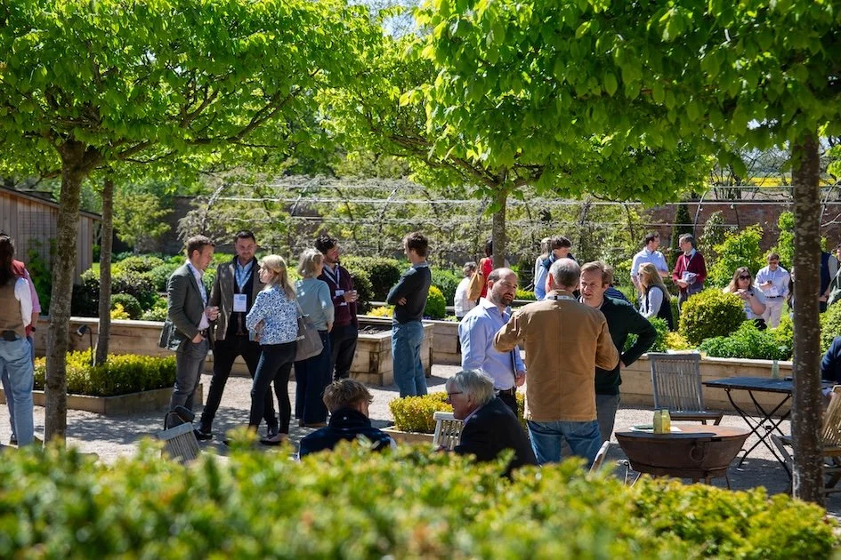 CLA event in the gardens at Thorpe Garden.jpg