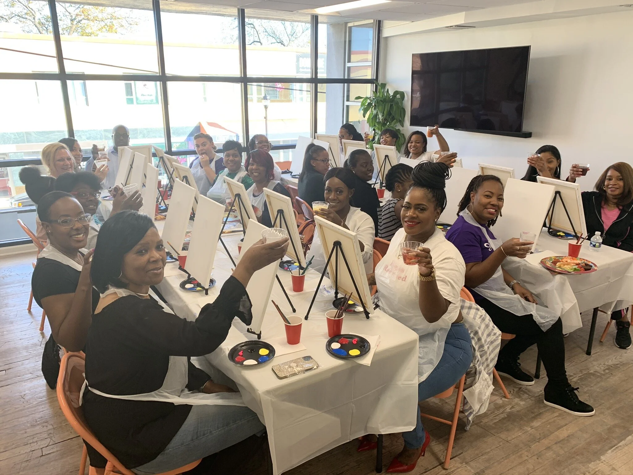 Group Paint Parties — Artbae