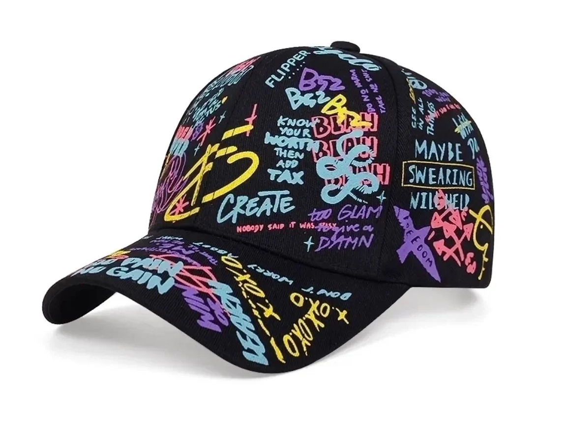 Painted #Created2Create Ball Cap
