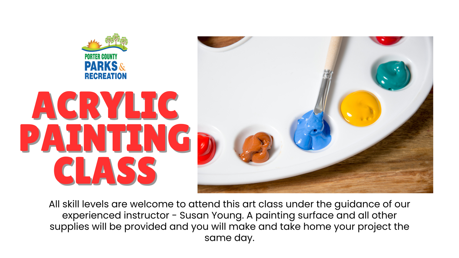 Art Programs — Porter County Parks and Recreation