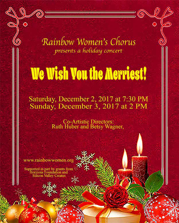 We Wish You the Merriest concert program