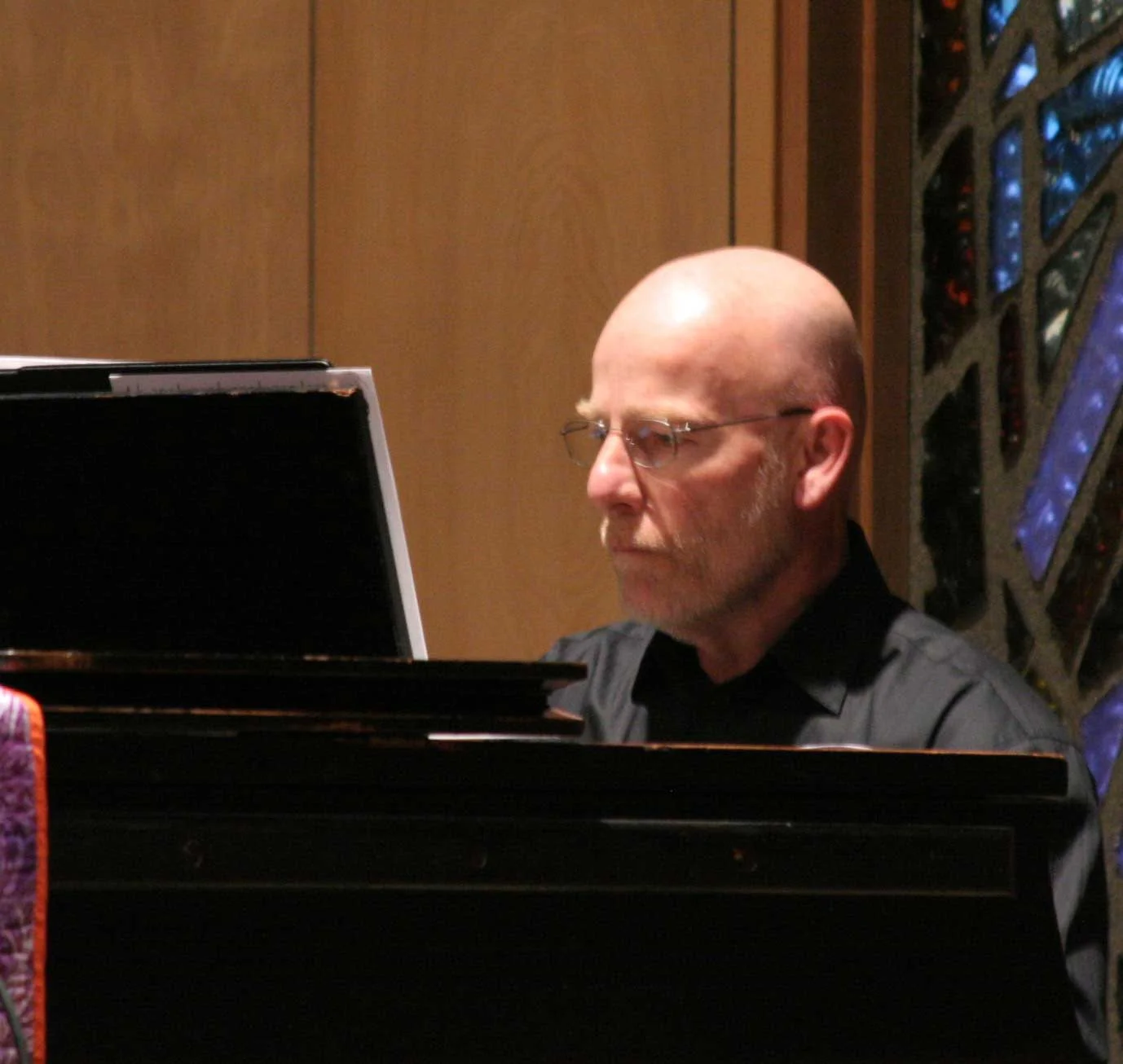 Doug at piano