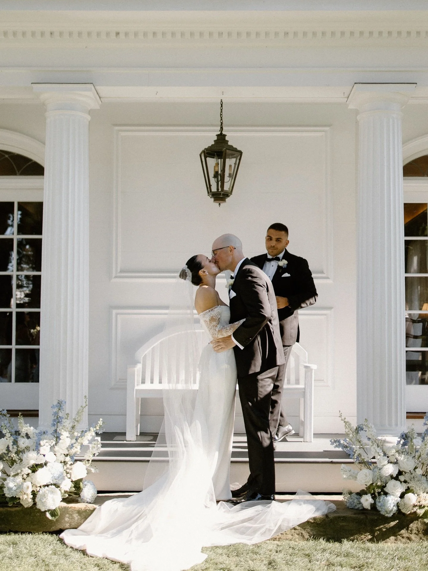 Love always WINS!&nbsp;🤍

I cannot get enough of how beautiful Brianna looks in my Kelly gown. 

The stunning lace sleeves and detachable tulle train are just a couple of features I ADORE about this dress.&nbsp;✨

Perfection 🤌🏼

Special thanks 
@m