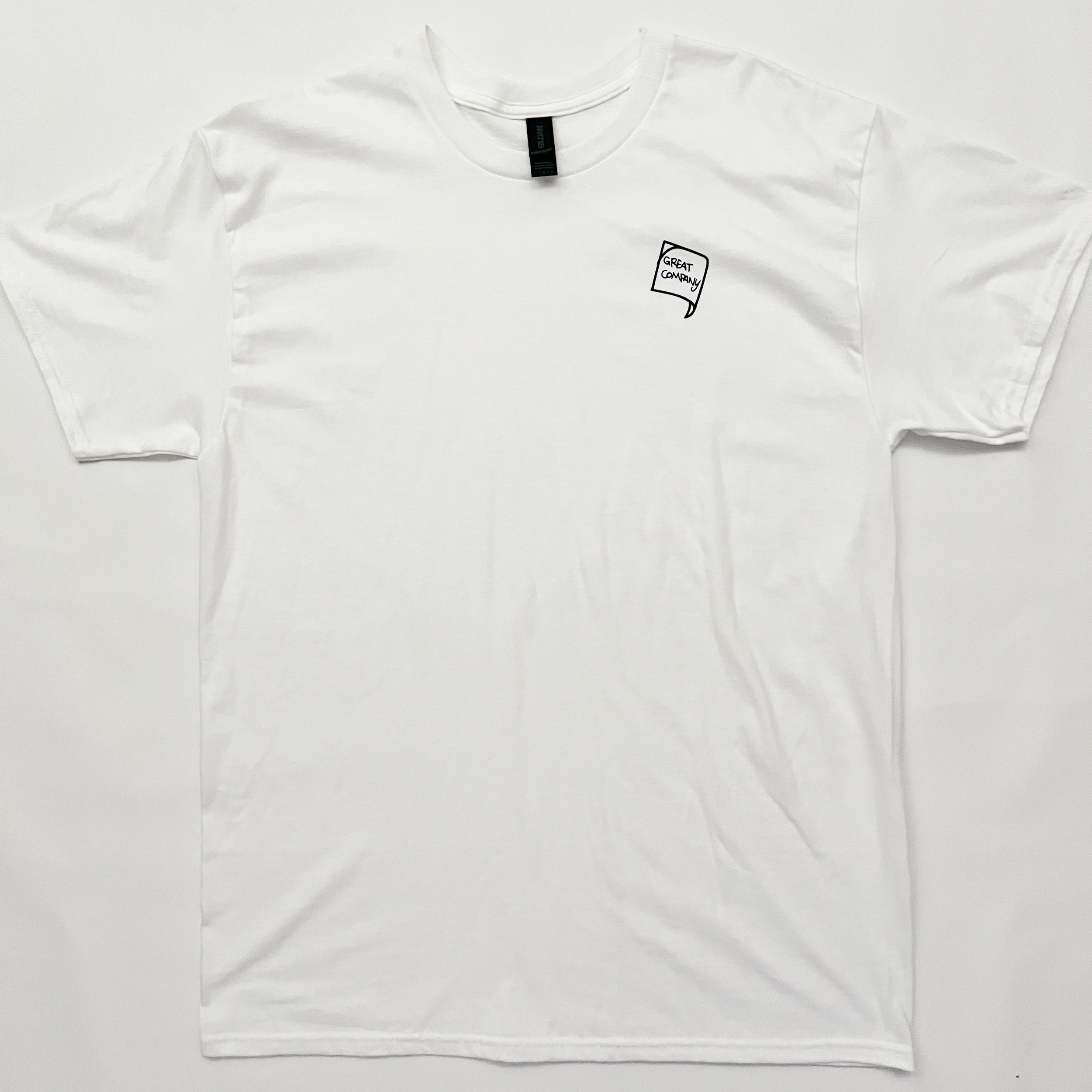 large - great company logo shirt