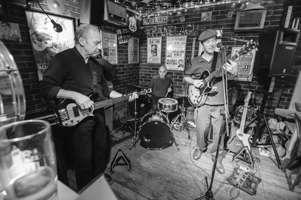 For 25 years this roots and blues outfit has performed at venues and blues festivals in both Europe and the UK, including sharing the bill with BookerT and the MG's, Nina Simone, Peter Green, Taj Mahal at the UK's legendary Bishopstock blues festival. The trio continue to bring their unique brand of american roots music to lovers of the blues everywhere!