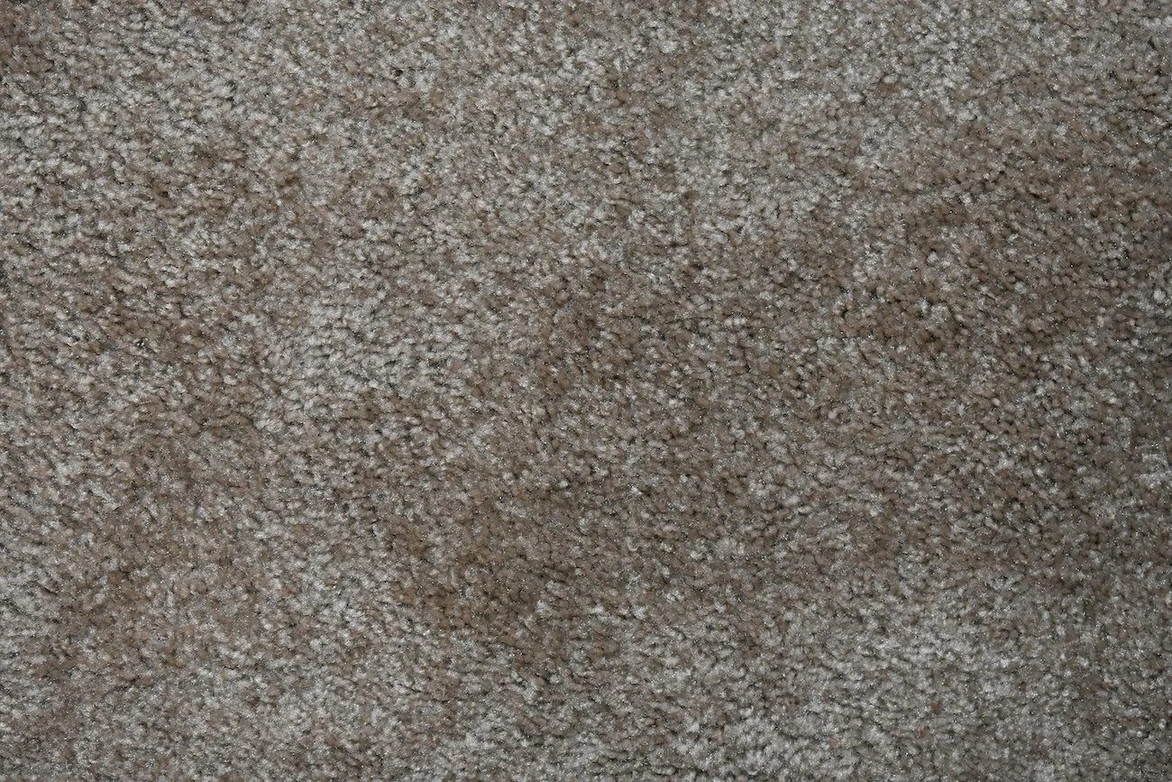 gray carpet fibers making a crunching sound