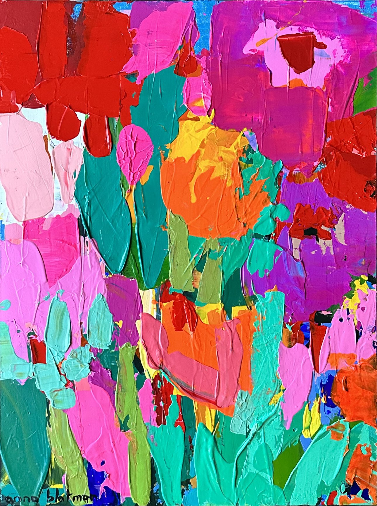 Millie 32 x 42 cm framed acrylic on canvas panel $795