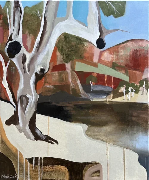 Ghost Gum at Ormiston Gorge