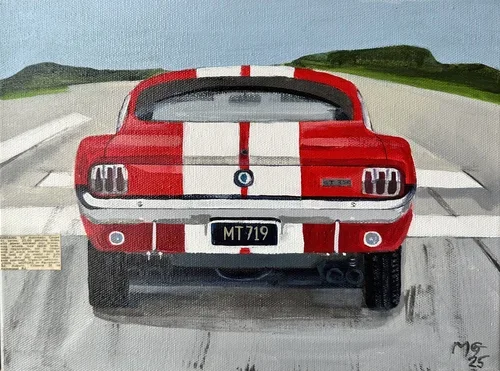 Red Mustang